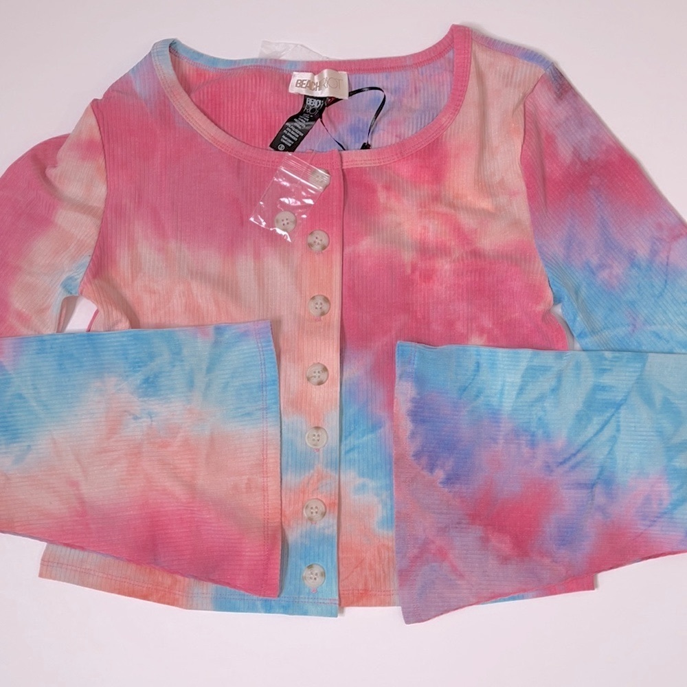 Beach Riot Gigi Top Bohemian style Tie Dye New with Tags